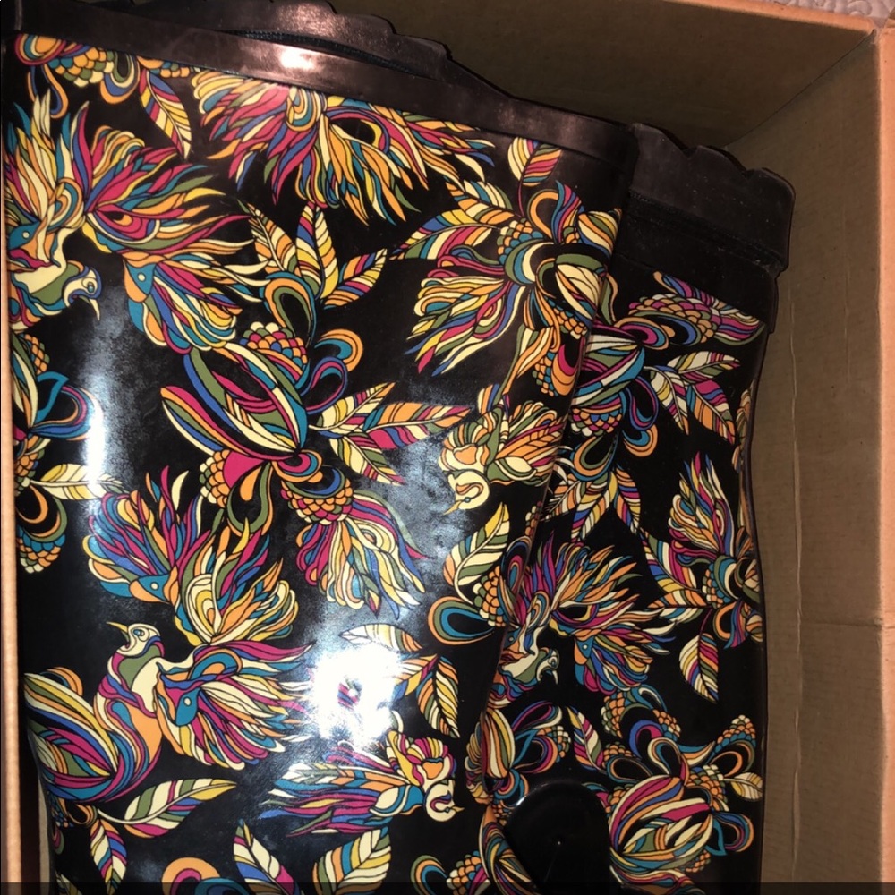 Colorful Rain boots!